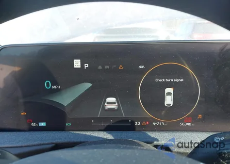 2022 Kia Ev6 Wind z USA, uszkodzony, nr VIN KNDC34LA0N5080863